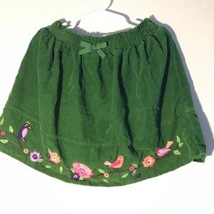 🍀 GYMBOREE CORDUROY SKIRT, EUC SIZE 7